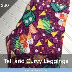 LuLaRoe Disney TC leggings